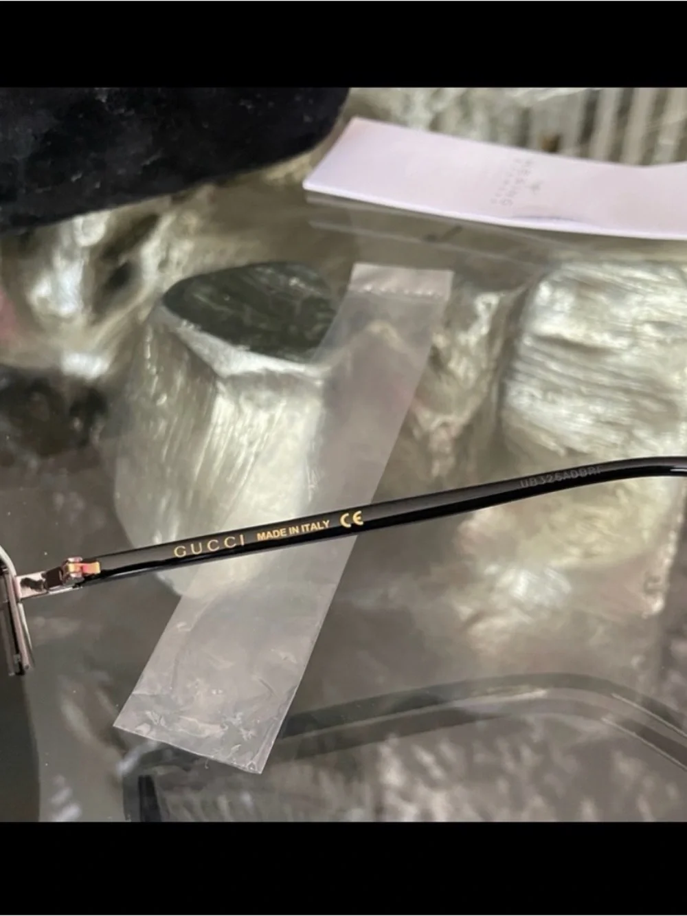 Gucci bold rimless